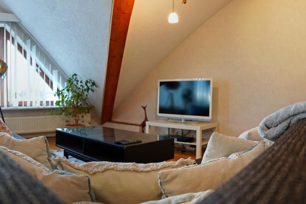 Grosse, Helle Wohnung Fuer Bis Zu 6 Personen Weinheim Exteriér fotografie